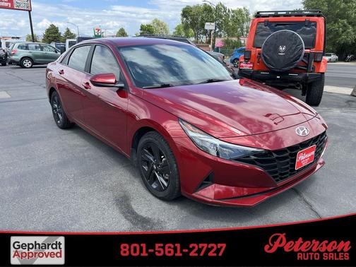 Ultimate Red 2023 Hyundai ELANTRA SEL