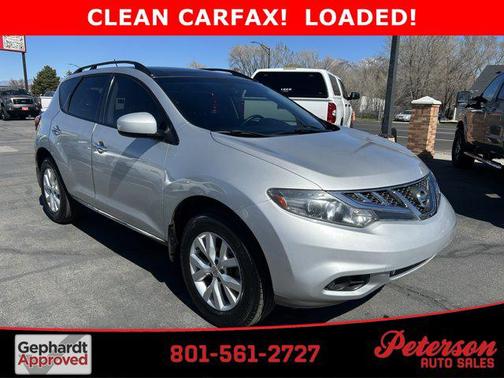 Brilliant Silver Metallic 2012 Nissan Murano SL