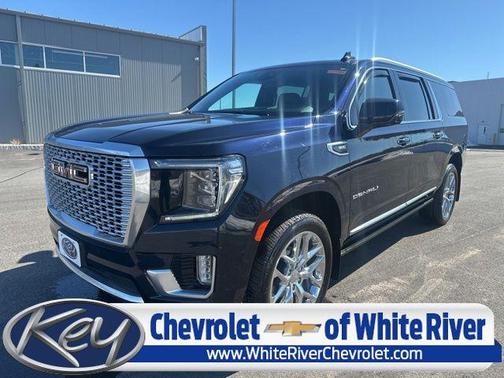 Midnight Blue Metallic 2024 GMC Yukon XL Denali
