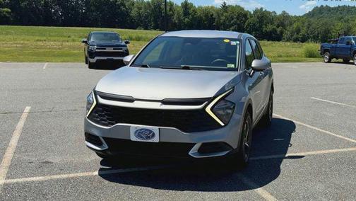 Steel Gray 2023 Kia Sportage Hybrid LX