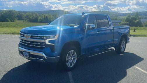 Glacier Blue Metallic 2022 Chevrolet Silverado 1500 LTZ