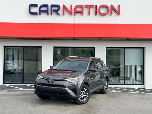 Gray 2017 Toyota RAV4 LE
