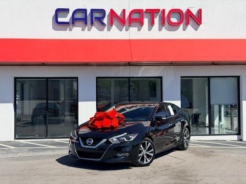 Black 2016 Nissan Maxima 3.5 SV