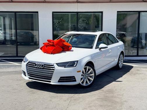 Ibis White 2017 Audi A4 2.0T Premium