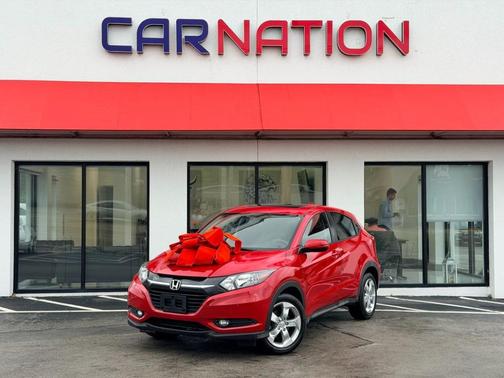 Red 2016 Honda HR-V EX