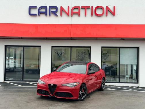 Red 2018 Alfa Romeo Giulia Ti
