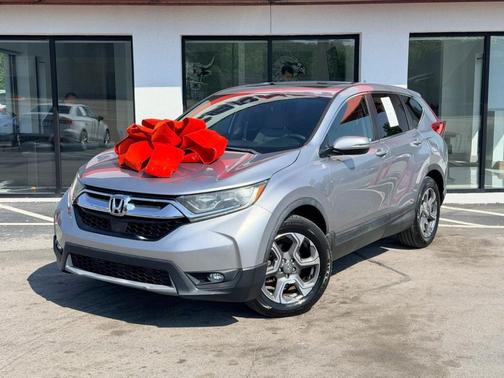 Silver 2018 Honda CR-V EX