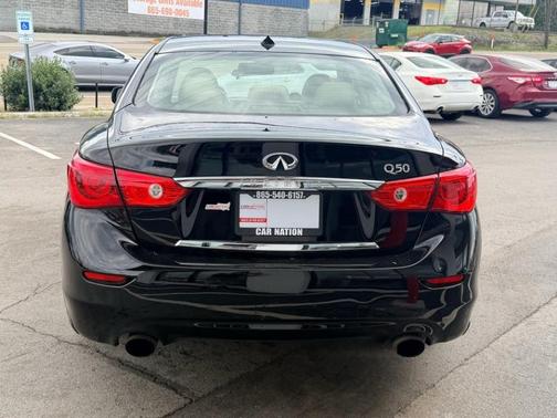 Black 2017 INFINITI Q50 3.0T Premium