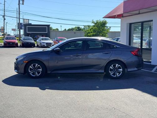 Gray 2016 Honda Civic LX