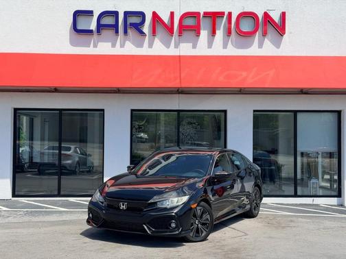 Black 2017 Honda Civic EX-L w/Navi