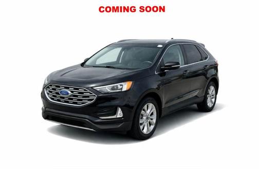 Black 2019 Ford Edge Titanium