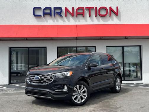 Black 2019 Ford Edge Titanium
