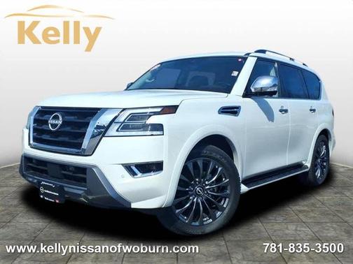 Aspen White 2023 Nissan Armada Platinum