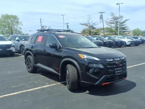 Black 2025 Nissan Rogue Rock Creek