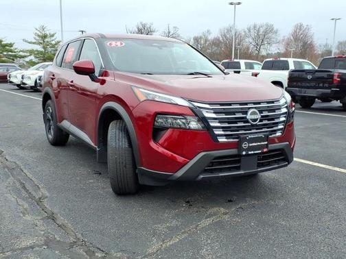 Scarlet Ember 2024 Nissan Rogue SV