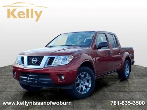 Red 2021 Nissan Frontier SV