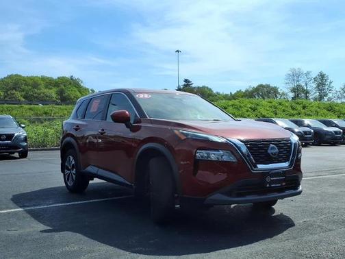 Scarlet Ember 2023 Nissan Rogue SV