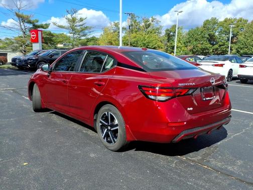 Scarlet Ember 2024 Nissan Sentra SV