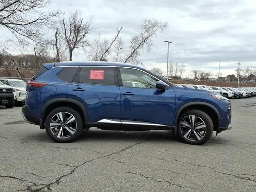Caspian Blue 2023 Nissan Rogue Platinum