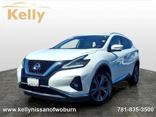 White 2020 Nissan Murano Platinum