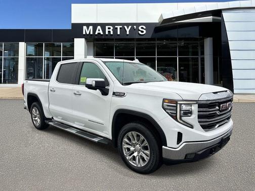 Summit White 2022 GMC Sierra 1500 SLT