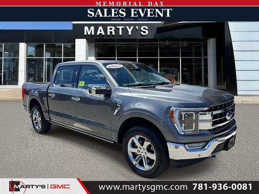 Gray Metallic 2023 Ford F-150 Lariat