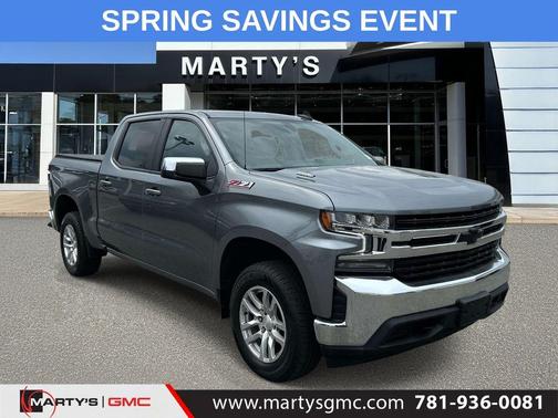 Steel Metallic 2021 Chevrolet Silverado 1500 LT