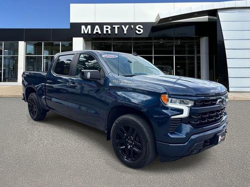 Blue Metallic 2022 Chevrolet Silverado 1500 RST