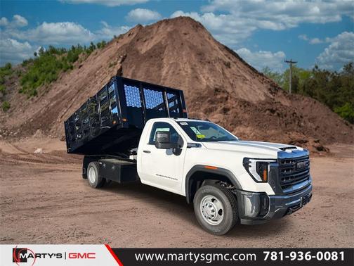 Summit White 2025 GMC Sierra 3500 Pro Truck