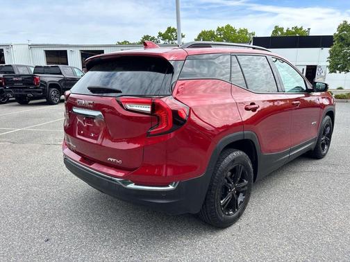 Volcanic Red 2024 GMC Terrain AT4