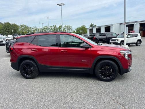 Volcanic Red 2024 GMC Terrain AT4