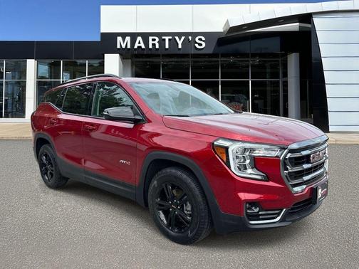 Volcanic Red 2024 GMC Terrain AT4