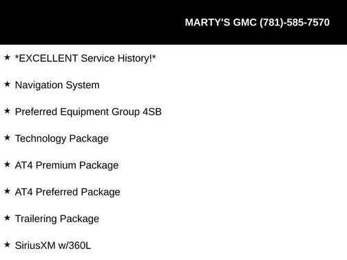 Onyx Black 2024 GMC Sierra 1500 AT4