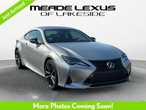 Atomic Silver 2023 Lexus RC 350 F Sport