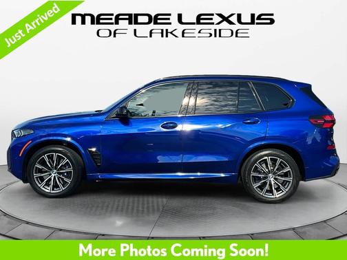 Marina Bay Blue Metallic 2024 BMW X5 M60i