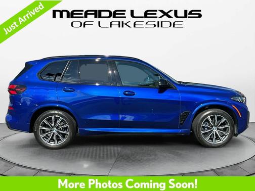 Marina Bay Blue Metallic 2024 BMW X5 M60i