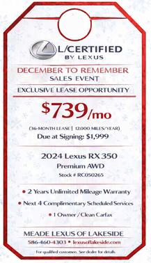 2024 Lexus RX 350 Premium