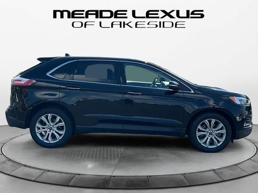 Agate Black 2020 Ford Edge Titanium