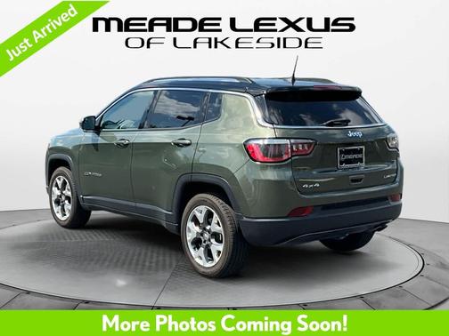 Olive Green Pearlcoat 2018 Jeep Compass Limited