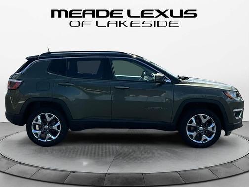 Olive Green Pearlcoat 2018 Jeep Compass Limited
