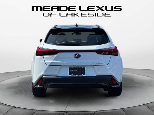 Ultra White w/Obsidian Roof 2023 Lexus UX 250h F Sport