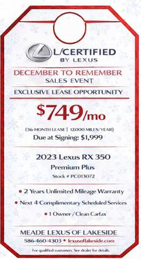 2023 Lexus RX 350 Premium Plus