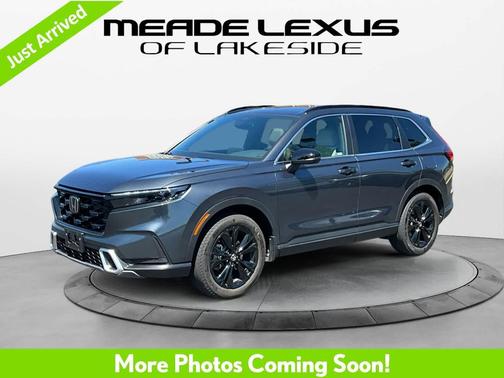 Meteorite Gray Metallic 2024 Honda CR-V Hybrid Sport Touring AWD