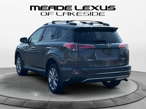 Magnetic Gray Metallic 2017 Toyota RAV4 Platinum