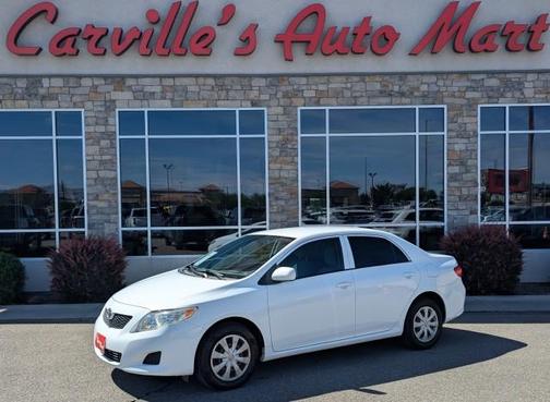 Super White 2010 Toyota Corolla LE