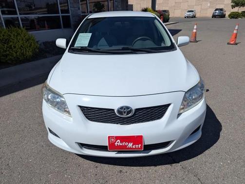 Super White 2010 Toyota Corolla LE