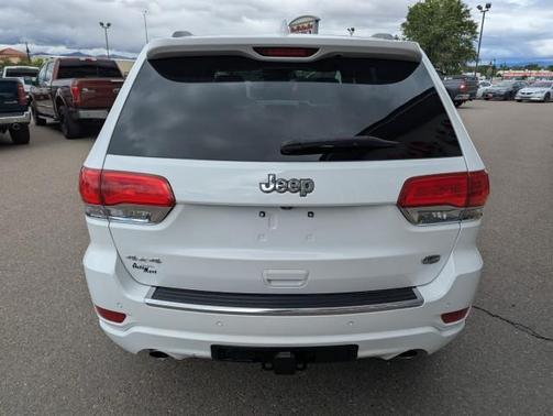 Bright White Clearcoat 2016 Jeep Grand Cherokee Overland