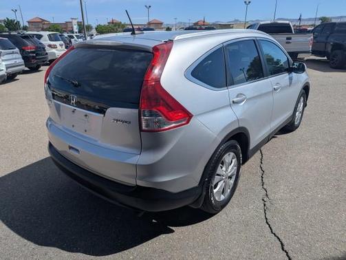 Alabaster Silver Metallic 2014 Honda CR-V EX-L
