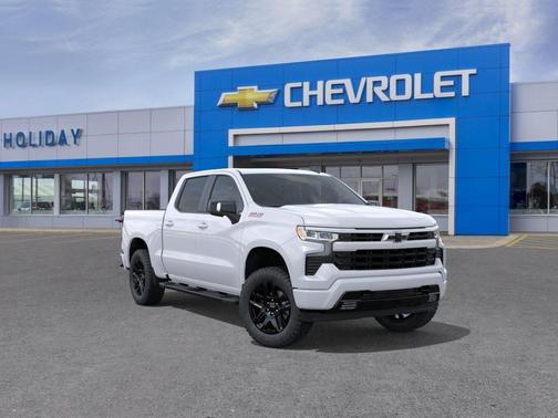 Summit White 2026 Chevrolet Silverado 1500 RST