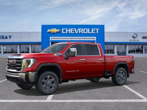 Volcanic Red Tintcoat 2026 GMC Sierra 2500 SLT